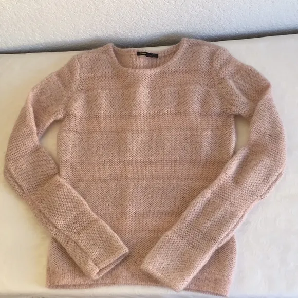 Maje pink mohair Crew neck Sweater