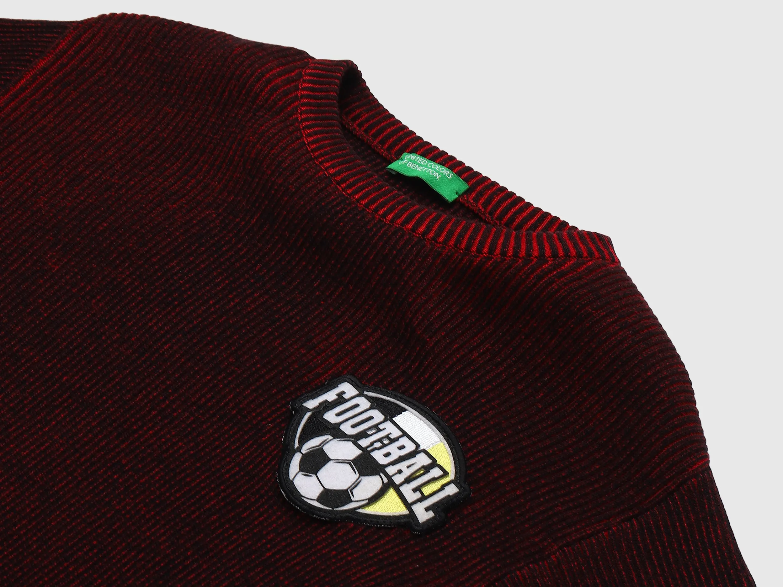 Maroon Ribbed Sweater