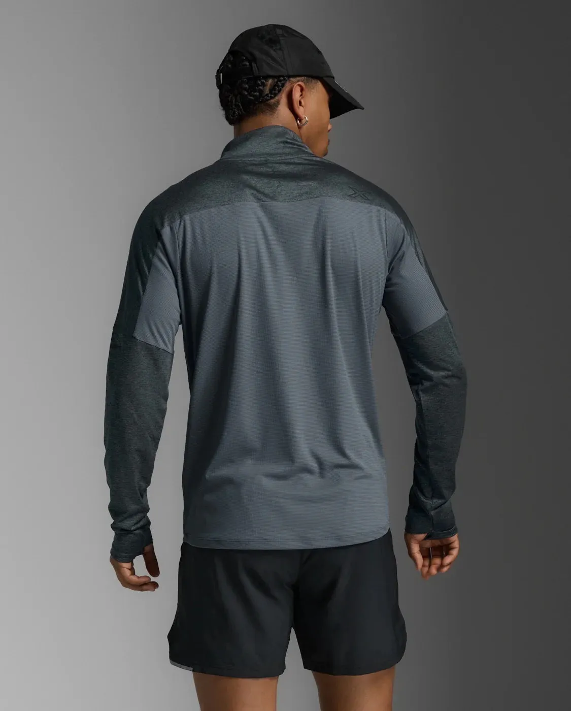Men's 2XU Aero Top LS Half Zip