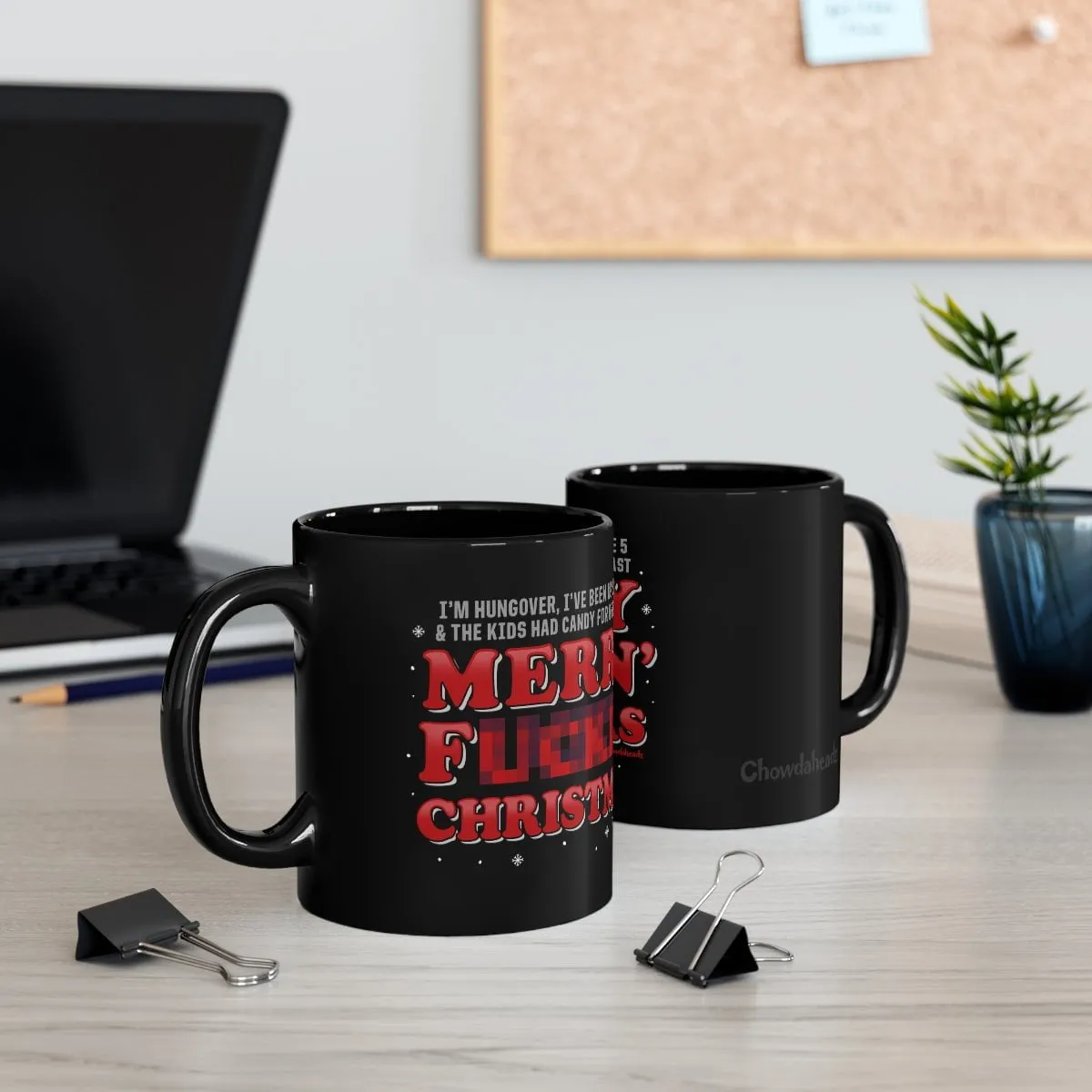 Merry F'n Christmas 11oz Coffee Mug