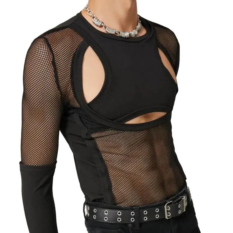 Mesh breathable long sleeves-D163 | Inspanda