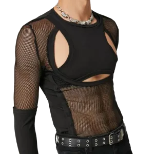 Mesh breathable long sleeves-D163 | Inspanda