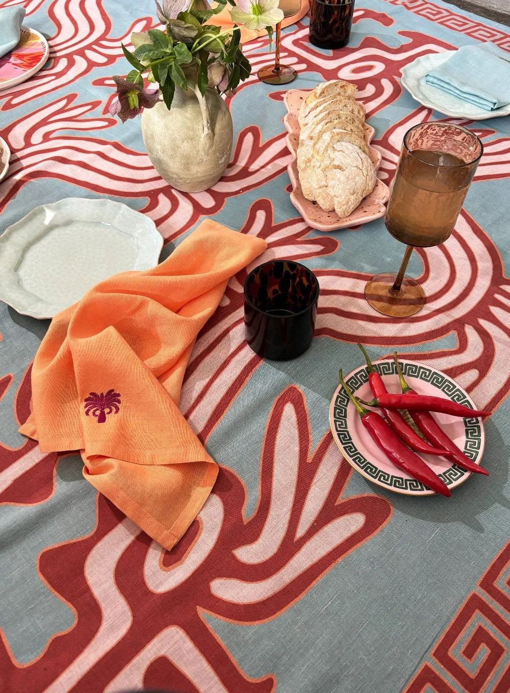 Napkin Set ~2 ~ Orange
