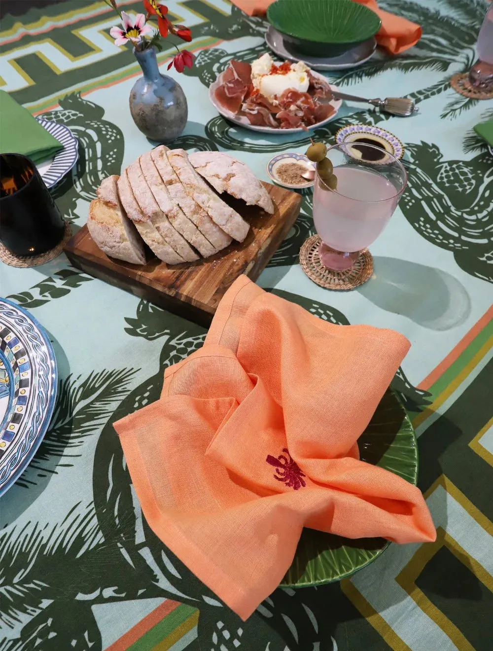 Napkin Set ~2 ~ Orange