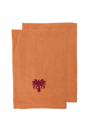 Napkin Set ~2 ~ Orange