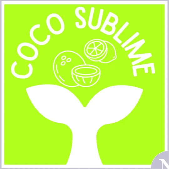 NAPPY DEN EXCLUSIVE Poppets - Cloth Wipe Solution - Coco Sub-Lime