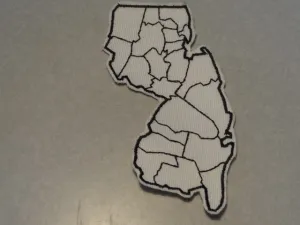 NEW JERSEY STATE MAP PATCH (061120) (#061120)