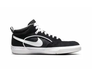 Nike SB React Leo - Black/White-Black-Gum Lt Brown