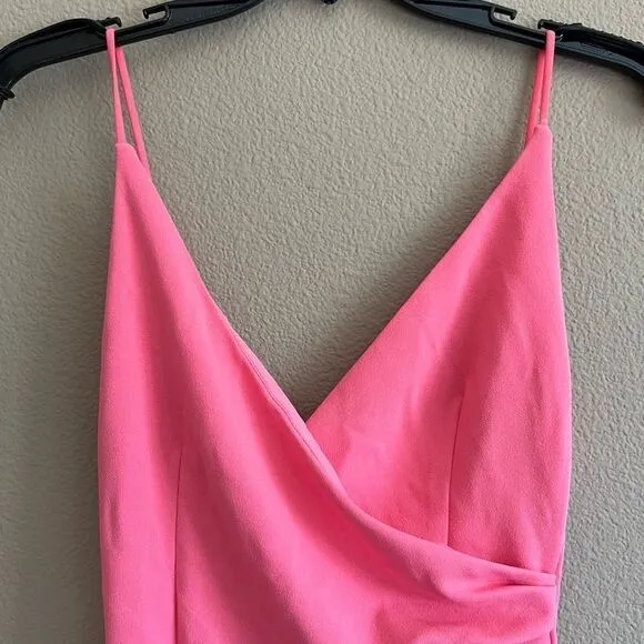 NWT Hello Molly Quiet Dancer Midi Dress in Pink