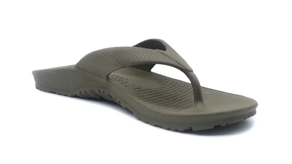 OKABASHI SURF FLIP FLOP "Made in USA" MOSS