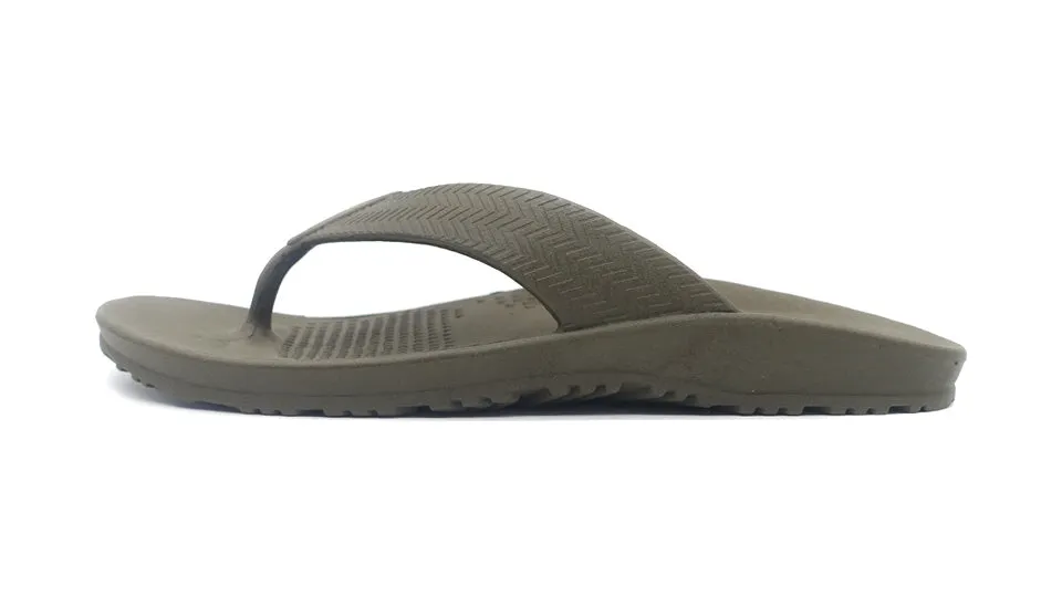 OKABASHI SURF FLIP FLOP "Made in USA" MOSS