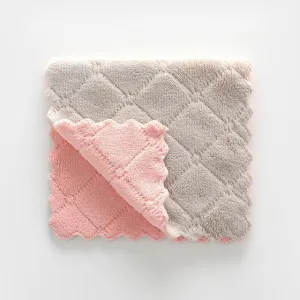 One (1)pc Super Absorbent Microfiber Dish Cloth