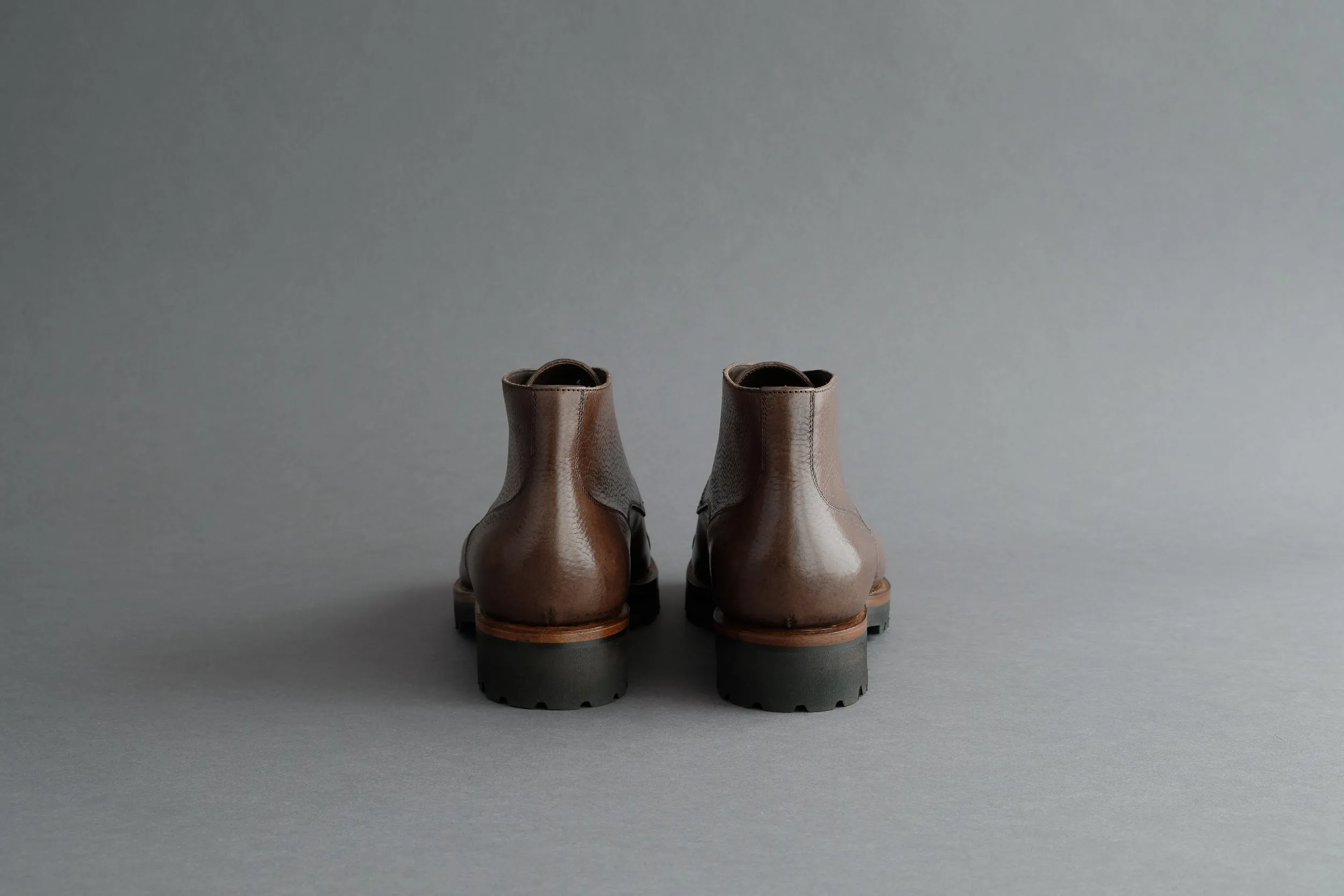 OneNineNine.Hugo Derby Boots from Tuscan Grain Vacchetta