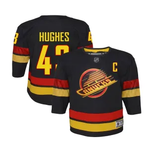 Outer Stuff Premier Toddler Jersey - Vancouver Canucks Third Black