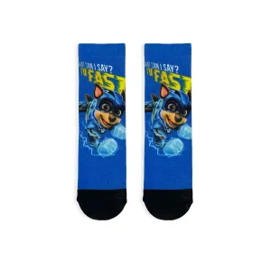 Paw Patrol Mighty Pups 'Chase' Kids' Printed Socks