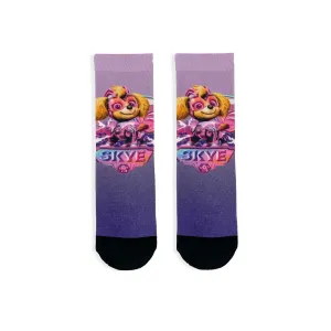 Paw Patrol Mighty Pups 'Skye' Kids' Printed Socks