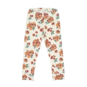 PEONY / FLORAL PRINT LEGGINGS