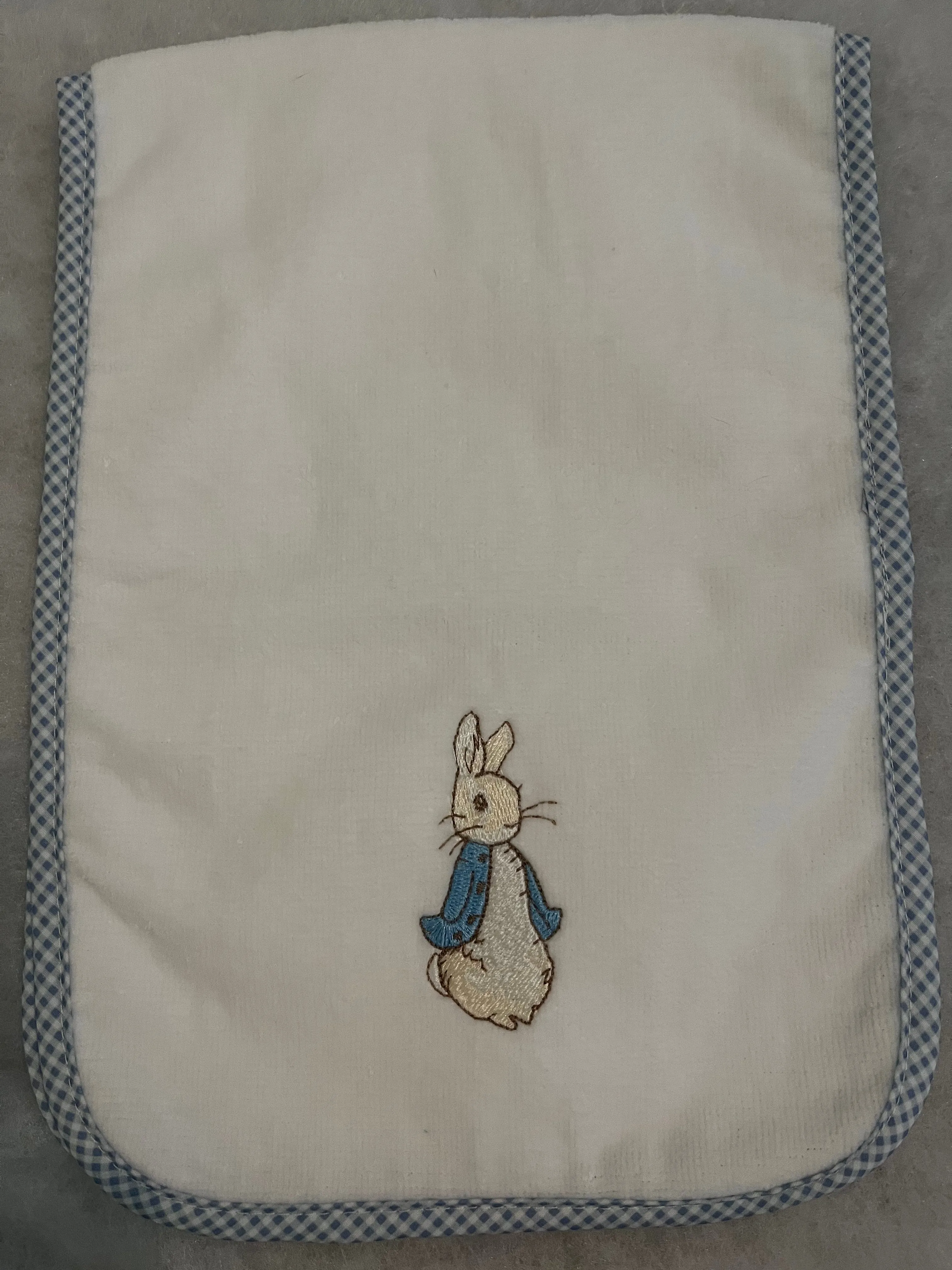 Peter Rabbit Bib & Burp Set - Blue
