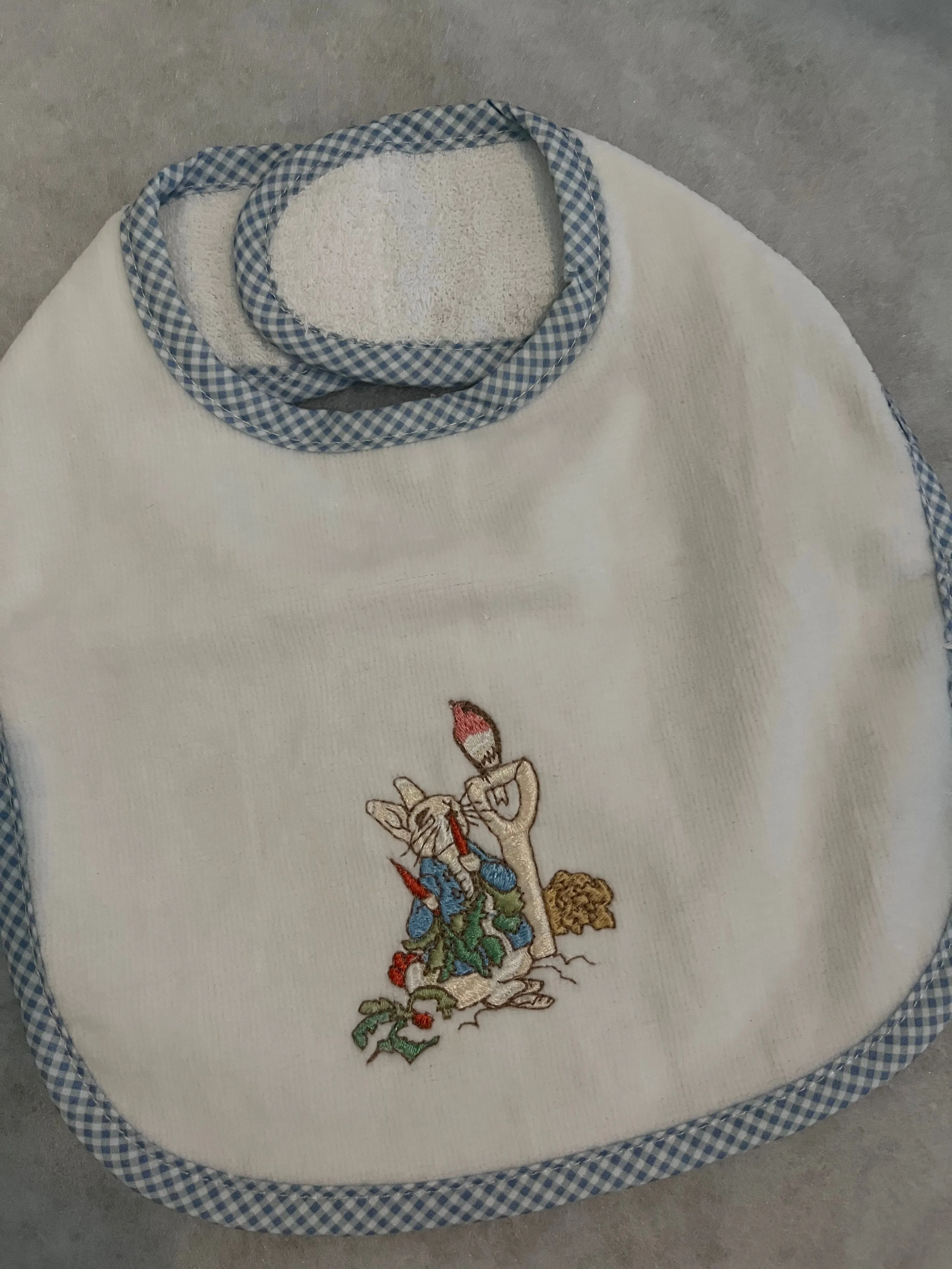 Peter Rabbit Bib & Burp Set - Blue