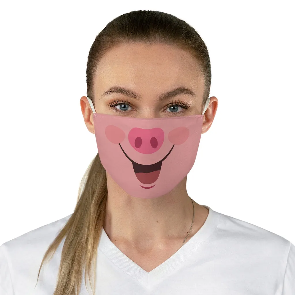 Pig Face Fabric Mask Printed Cloth Fashion Funny