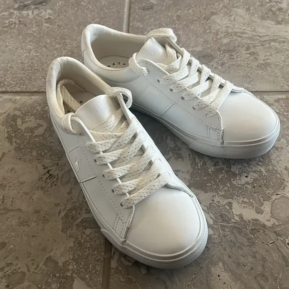 Polo Ralph Lauren Kids Sayer Sneakers, Little Kid Size 2 NEW in Box