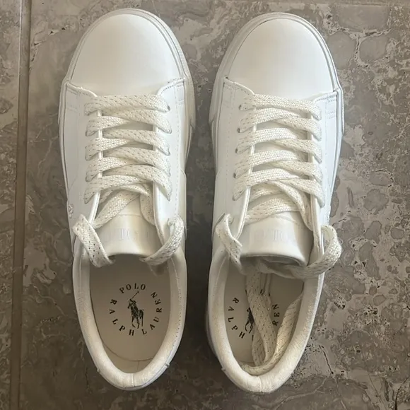 Polo Ralph Lauren Kids Sayer Sneakers, Little Kid Size 2 NEW in Box