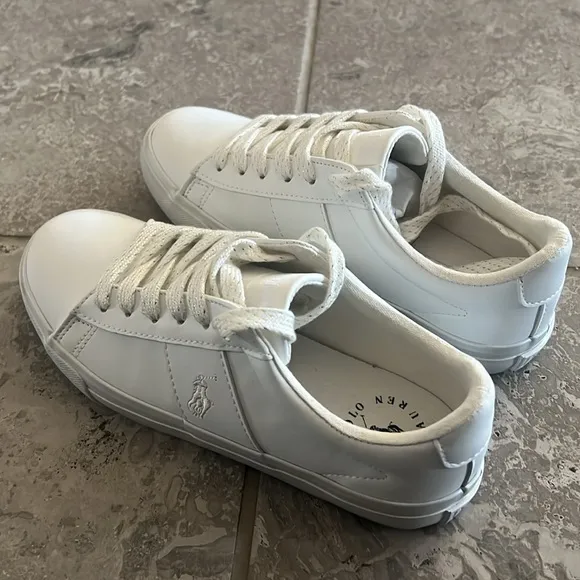 Polo Ralph Lauren Kids Sayer Sneakers, Little Kid Size 2 NEW in Box