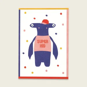 Postkarte "Super Kid"