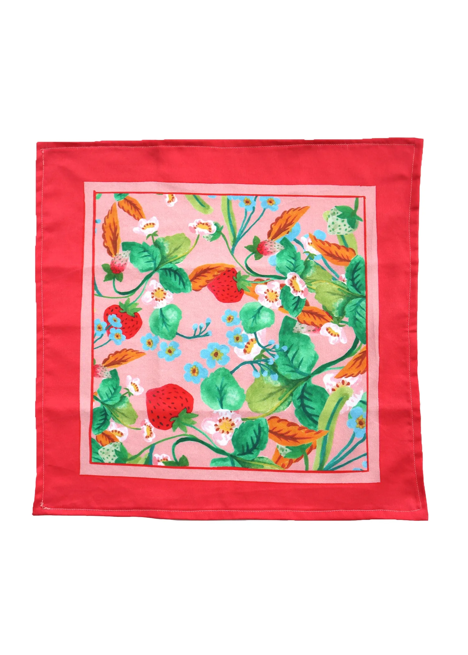 Pre-order Strawberry Patch ~ Cloth Napkins