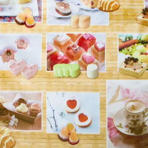 Printed PVC Table Cloth High Tea