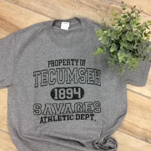 Property of Tecumseh Savages Athletic Dept.