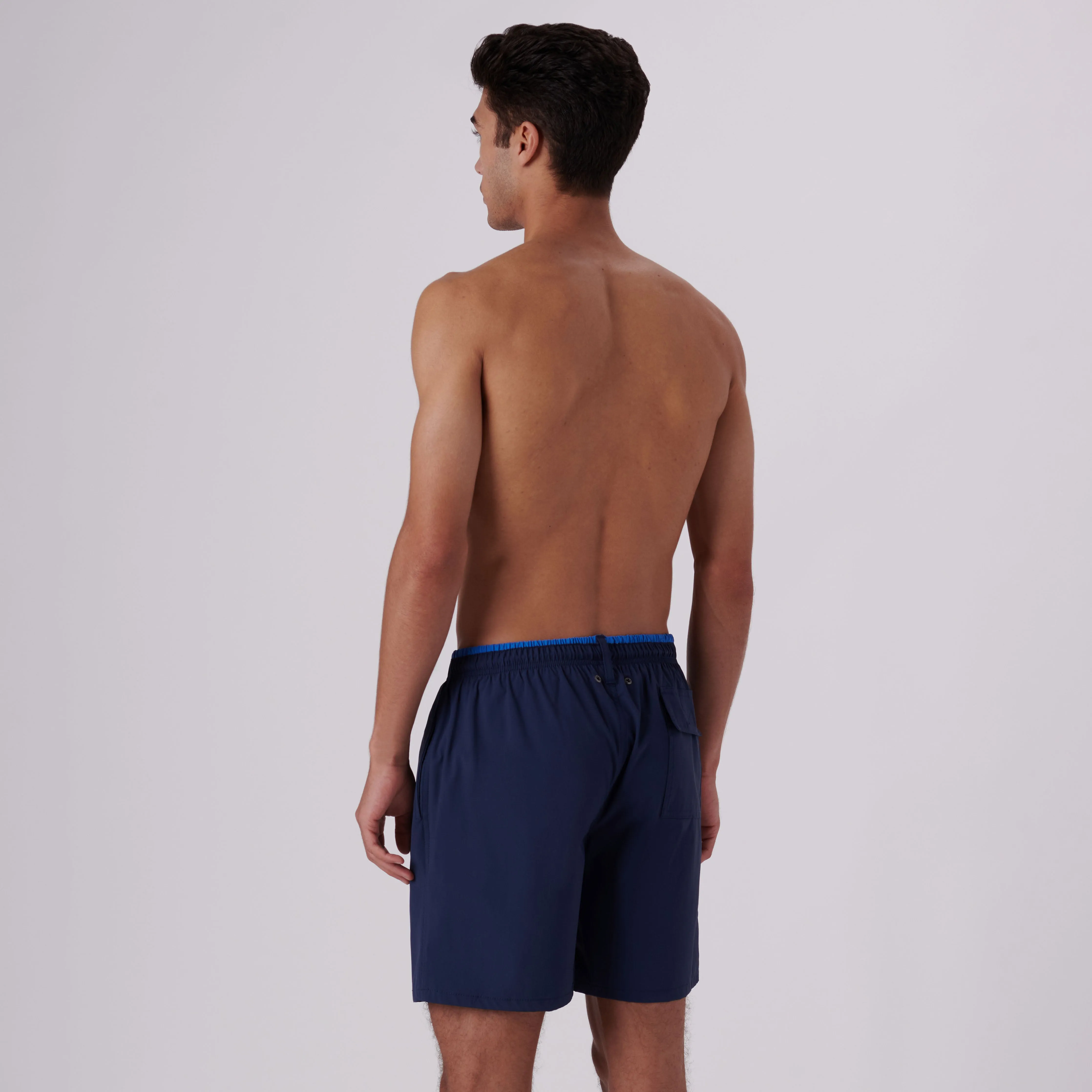 Quinn Solid Swim Trunks