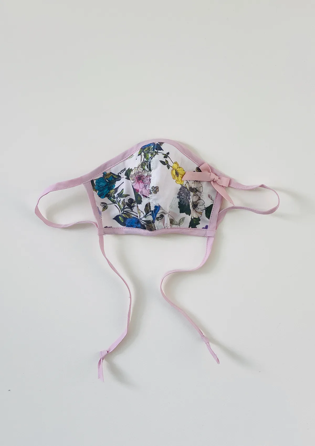 "Be Safe. Be Kind" Printed Heirloom Mask, Adjustable - Lavender Wildflower
