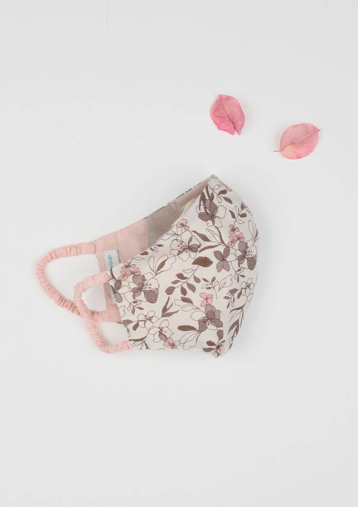 "Be Safe. Be Kind" Printed Heirloom Mask - Autumn Blossoms