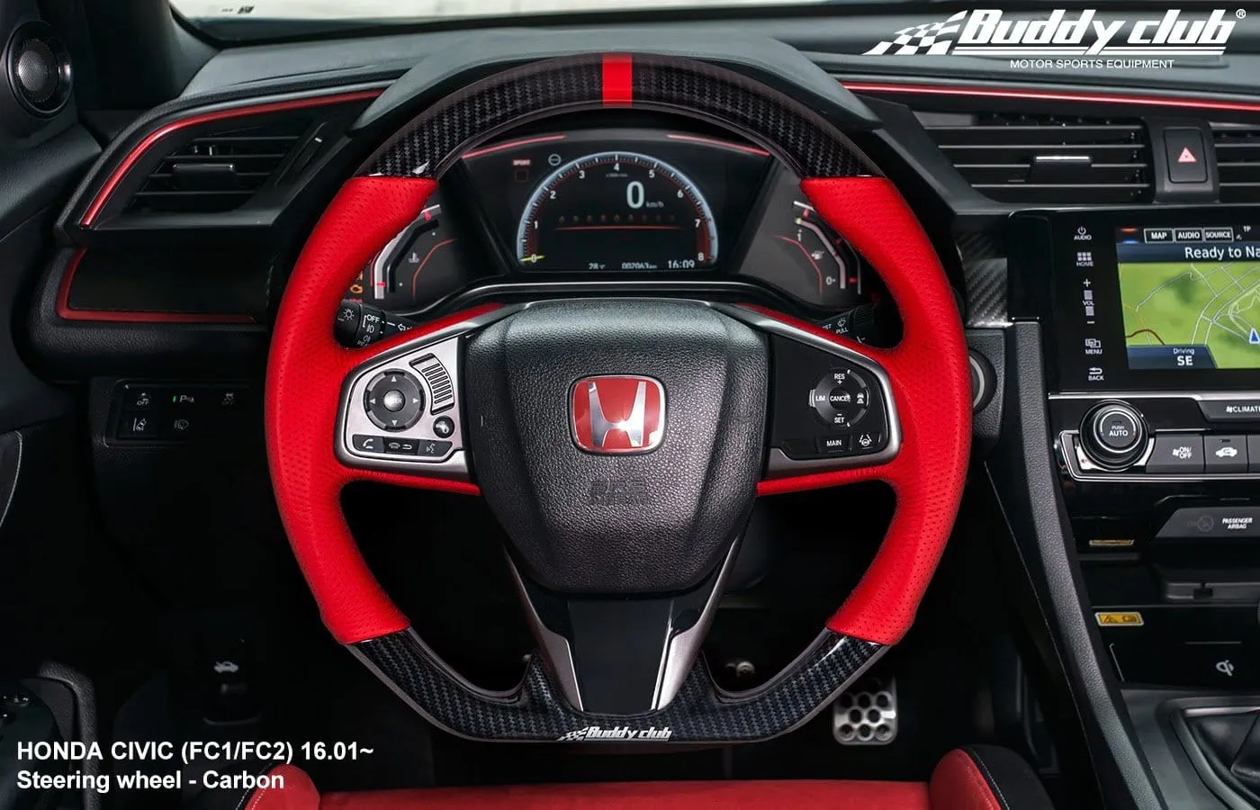 Racing Spec Steering Wheel for 2016 - 2021 Honda Civic