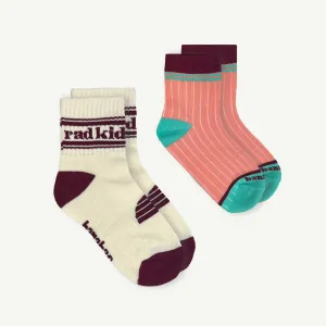 Rad Kid Berry Crew and Stripe Sock Pack