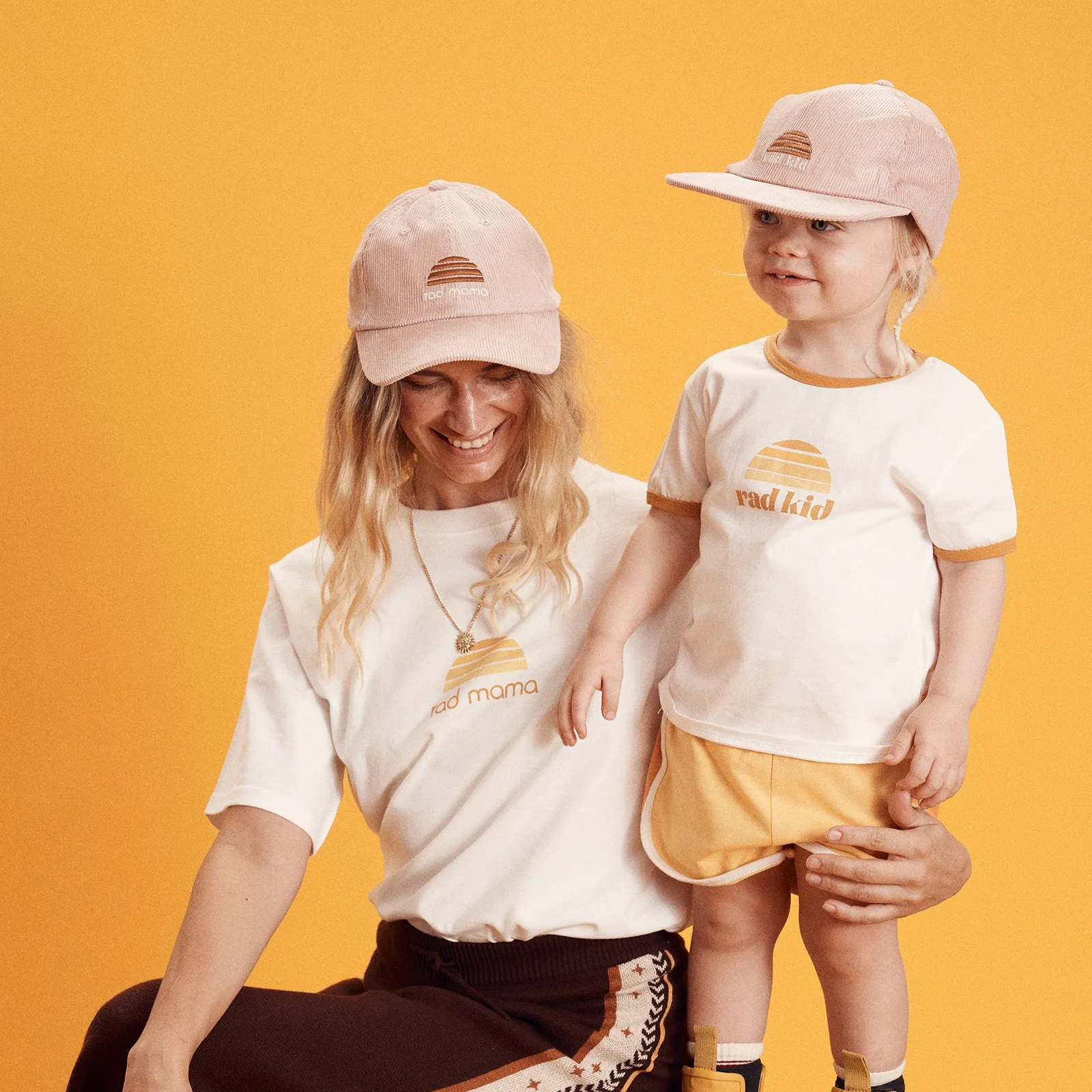 Rad Mama Cord Cap - Mauve