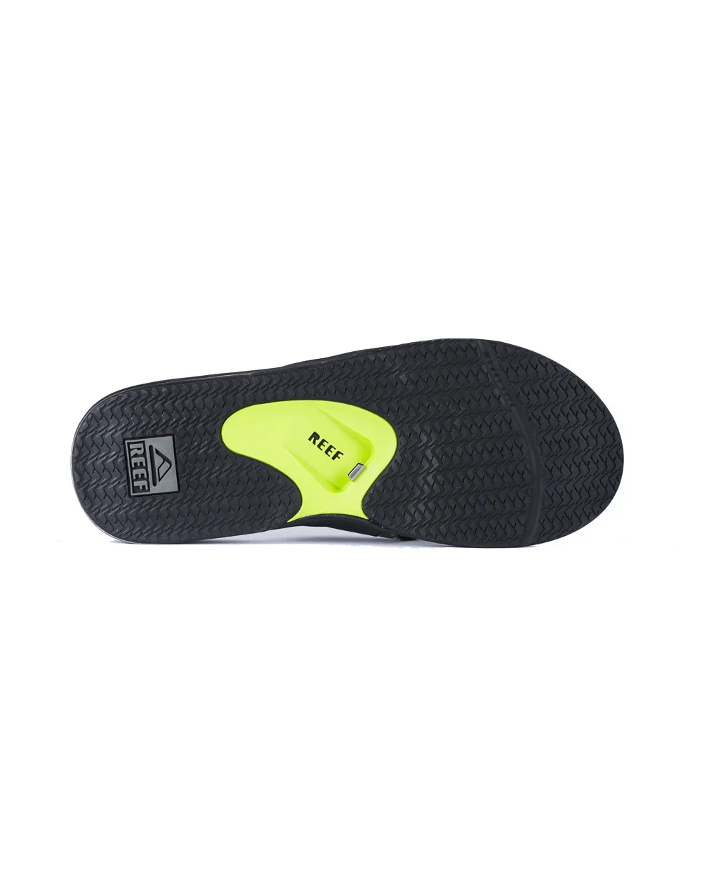 Reef Fanning Flip Flops (black/green)