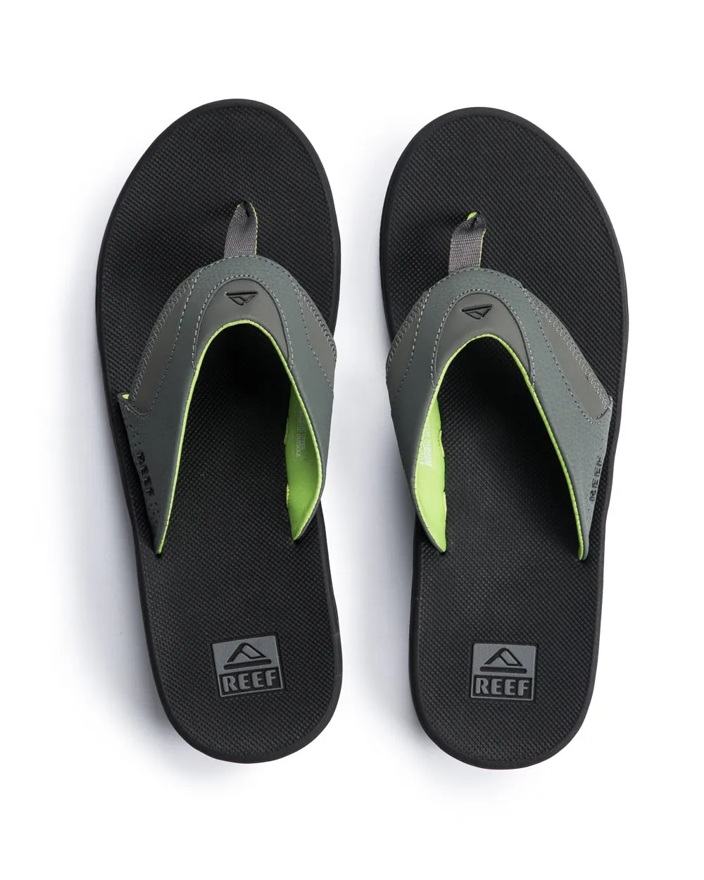 Reef Fanning Flip Flops (black/green)