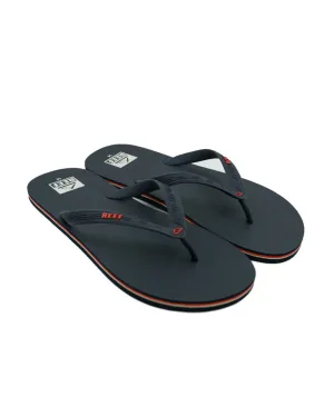 Reef Seaside Flip Flops (navy/orange)