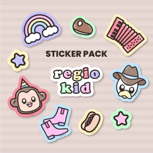 Regio Kid Sticker Pack (10)