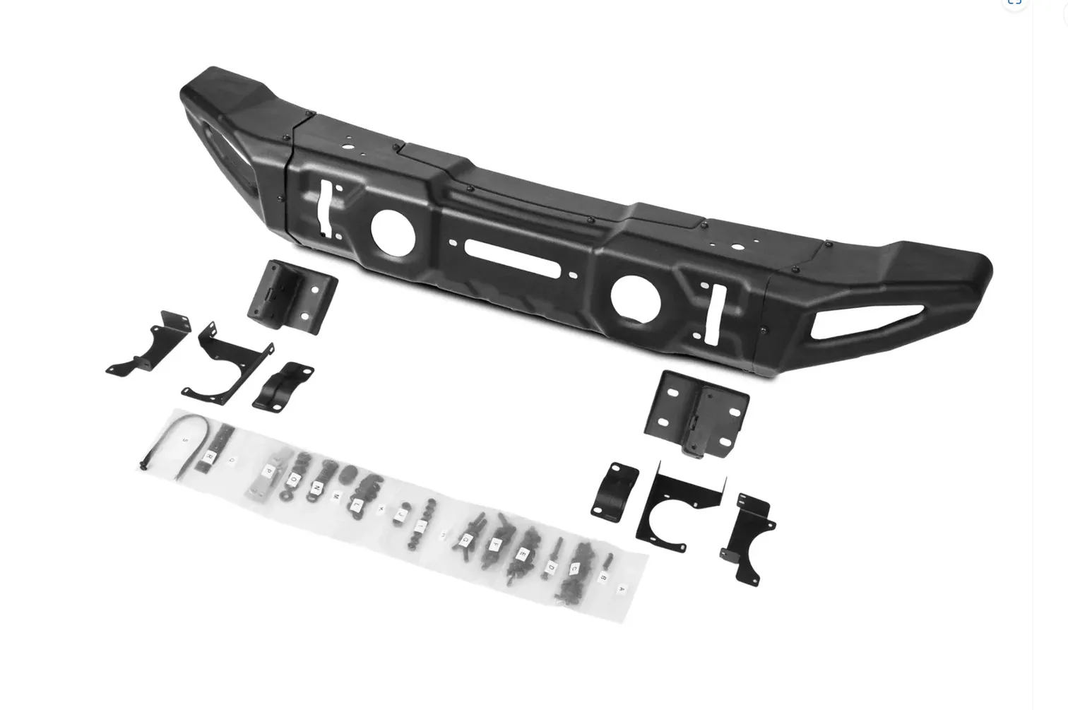 Rival 4x4 Jeep JK JL JT - Rival Modular Stamped Steel Full-Width Bumper