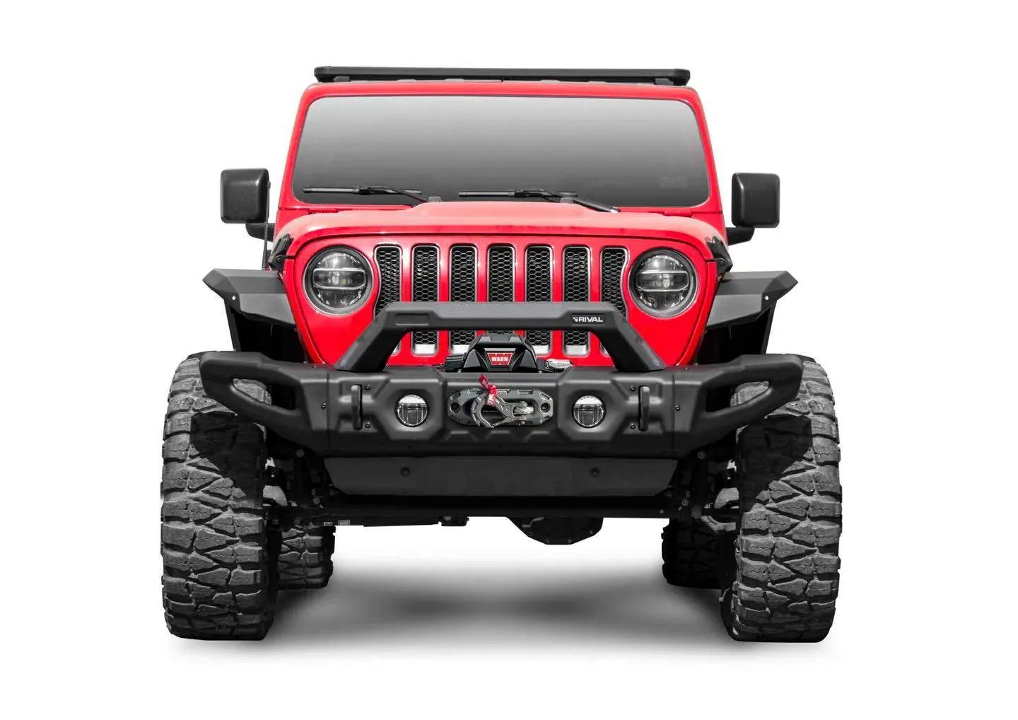 Rival 4x4 Jeep JK JL JT - Rival Modular Stamped Steel Full-Width Bumper