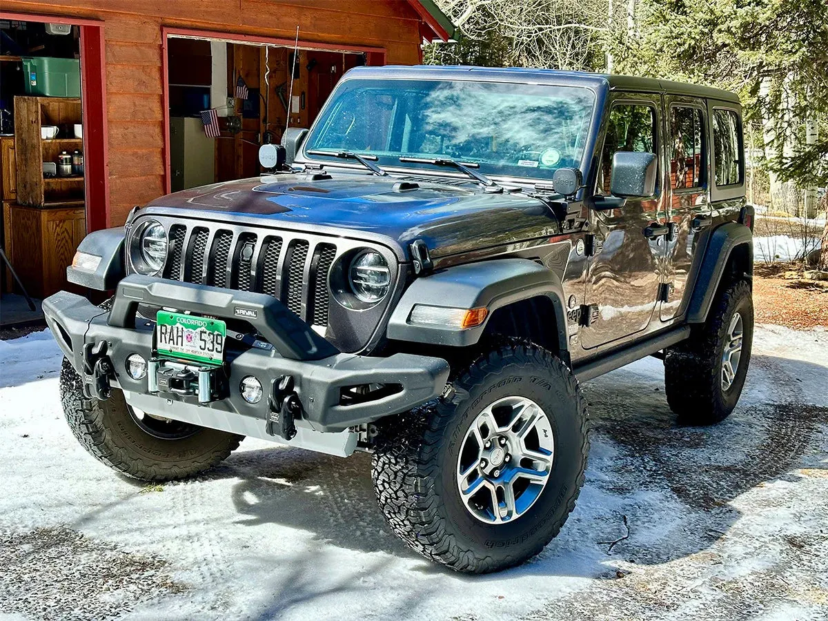 Rival 4x4 Jeep JK JL JT - Rival Modular Stamped Steel Full-Width Bumper