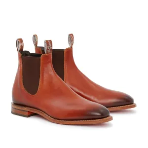 R.M.Williams - Chinchilla Boot - Burnished Leather - Cognac - H Fit