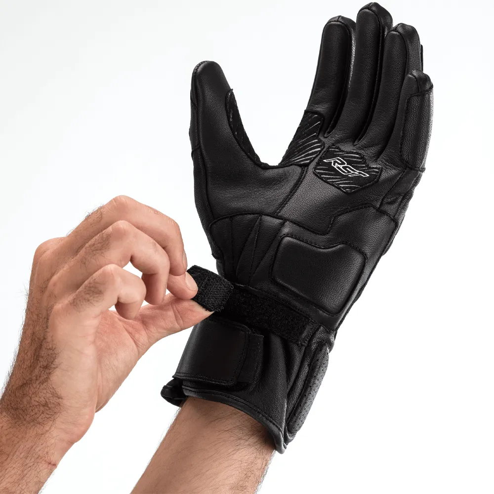 RST TURBINE WP LEATHER GLOVE [BLACK]