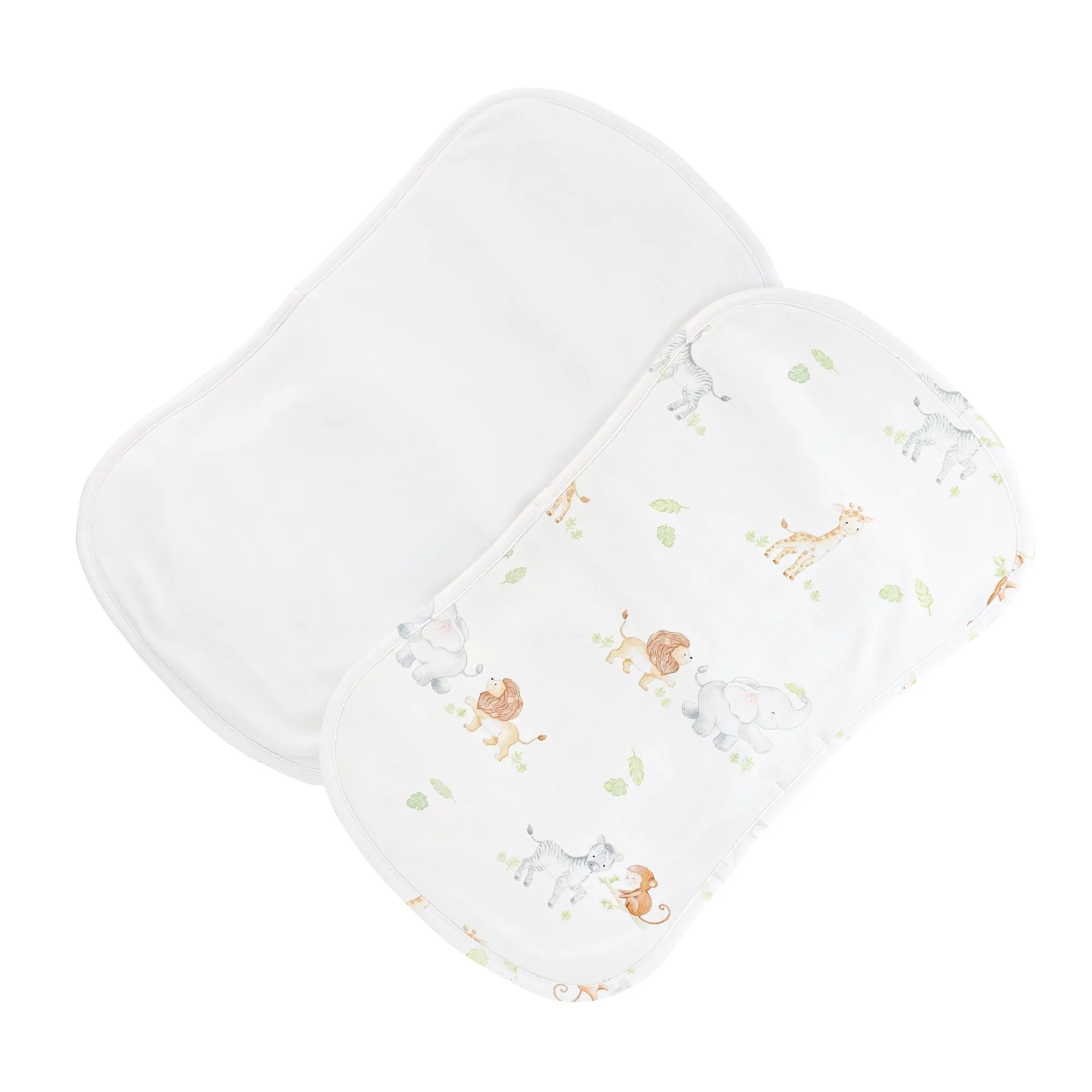 Safari Adventure Printed Burp Cloth Set