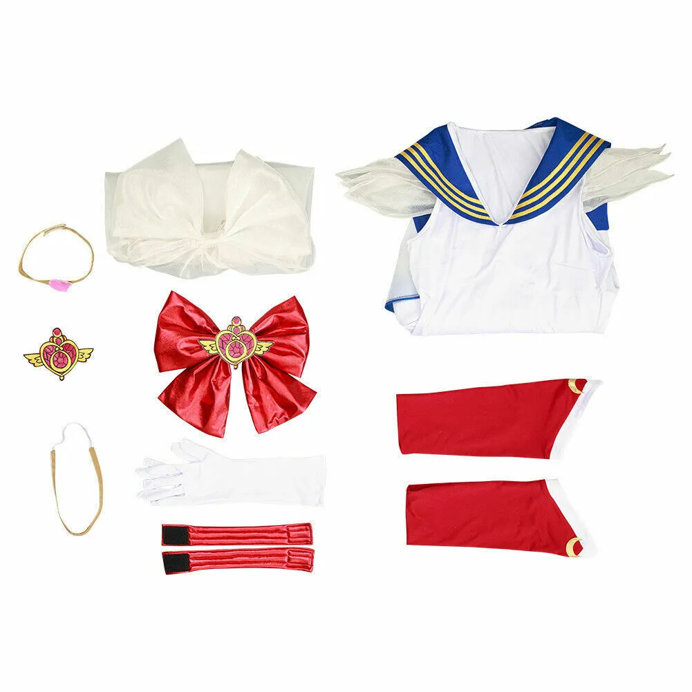 Sailor Usagi Tsukino Outfit Cosplay Costume