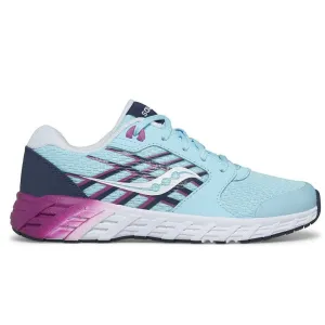 SAUCONY - Wind 2.0 Lace Sneaker - Blue/Pink