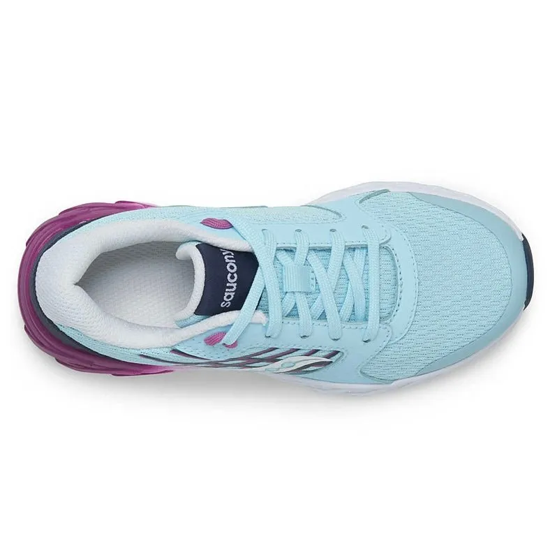 SAUCONY - Wind 2.0 Lace Sneaker - Blue/Pink